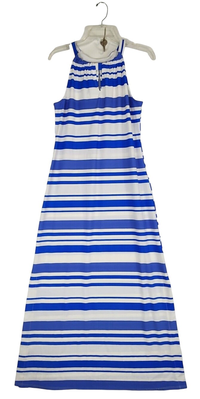 Jude Conally Dress Small Lisette Regatta Blue Stripe New with Tags #644